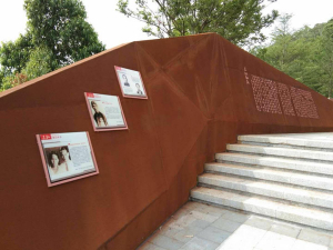 乐昌耐候钢挡土墙